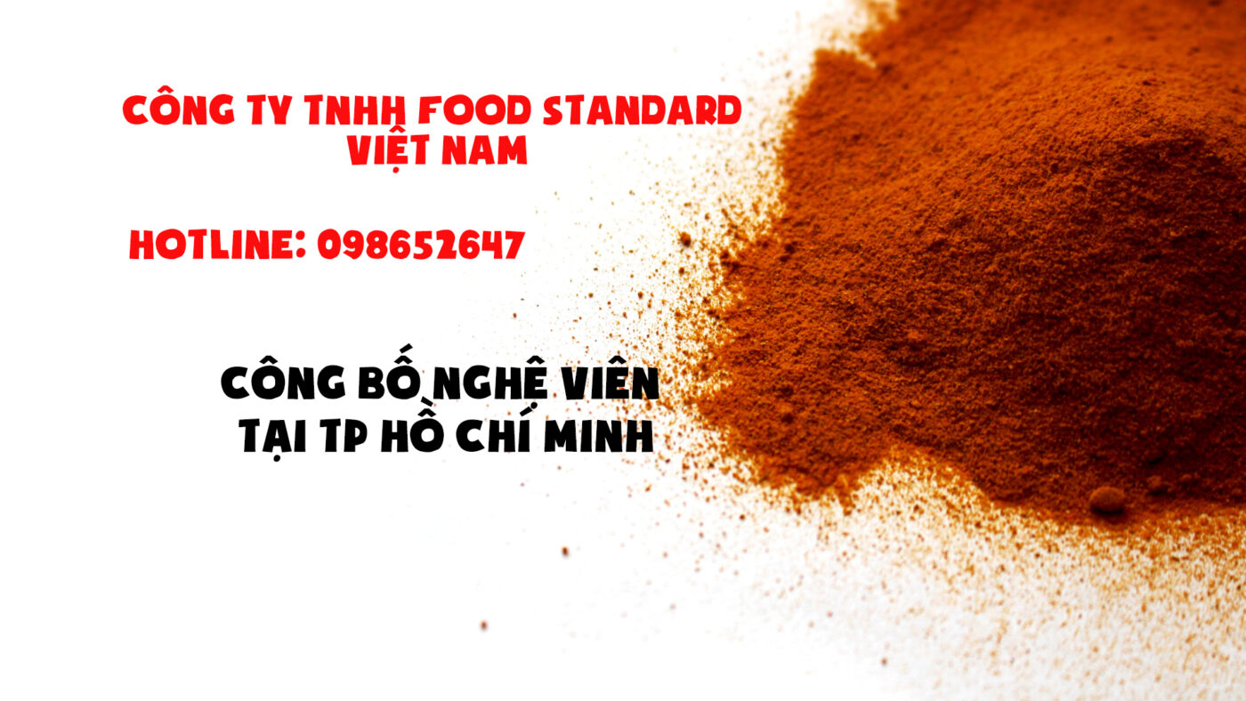 CÔNG BỐ NGHỆ VIÊN TẠI TP HỒ CHÍ MINH