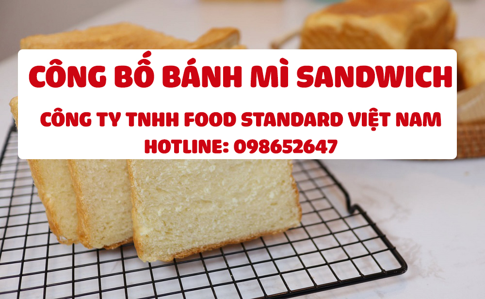 CÔNG BỐ BÁNH MÌ SANDWICH