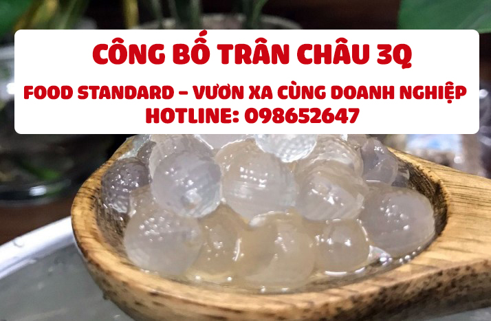 CÔNG BỐ TRÂN CHÂU 3Q